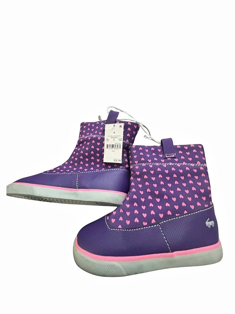 See Kai Run Basics Ripley Pull-On Boot Purple & Pink Baby 7